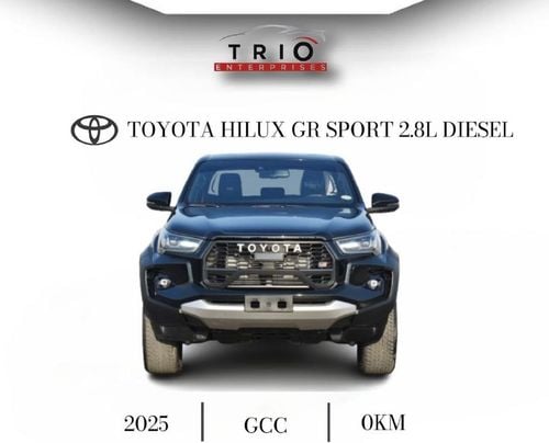 تويوتا هيلوكس GR Sport 2.8L TOYOTA HILUX- 2.8L- GR- DIESEL- AUTOMATIC TRANSMISSION- FULL OPTION WITH WIRELESS CHAR
