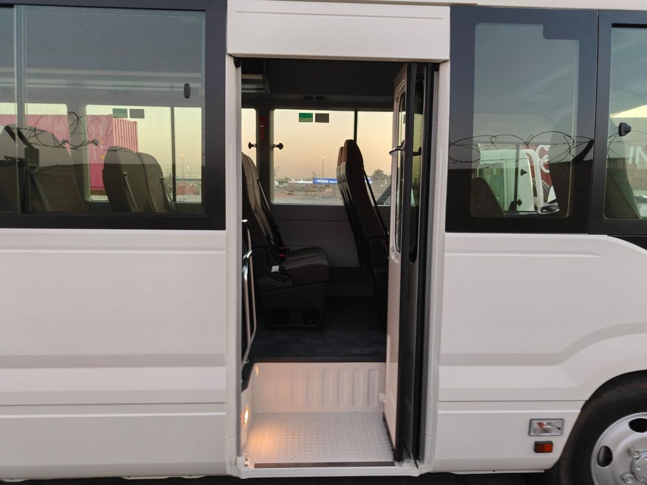 Toyota Coaster 2025 Toyota Coaster High-Roof 23-Seater (3-Point Seatbelts) 4.0L 4-Cyl Turbo Diesel M/T RWD (Auto Cl