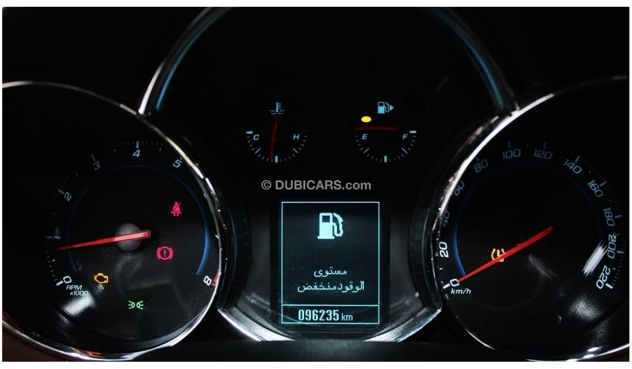 Chevrolet Cruze LT Chevrolet Cruze 2017 GCC, full option, in excellent condition, without accidents