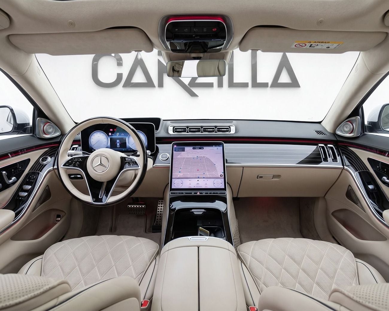 Mercedes Benz S 580 4MATIC 2022 | 1 Key | AED 4,786 / Monthly