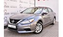 Nissan Altima AED 1233 PM | 0% DP | 2.5L S 2018 GCC WARRANTY