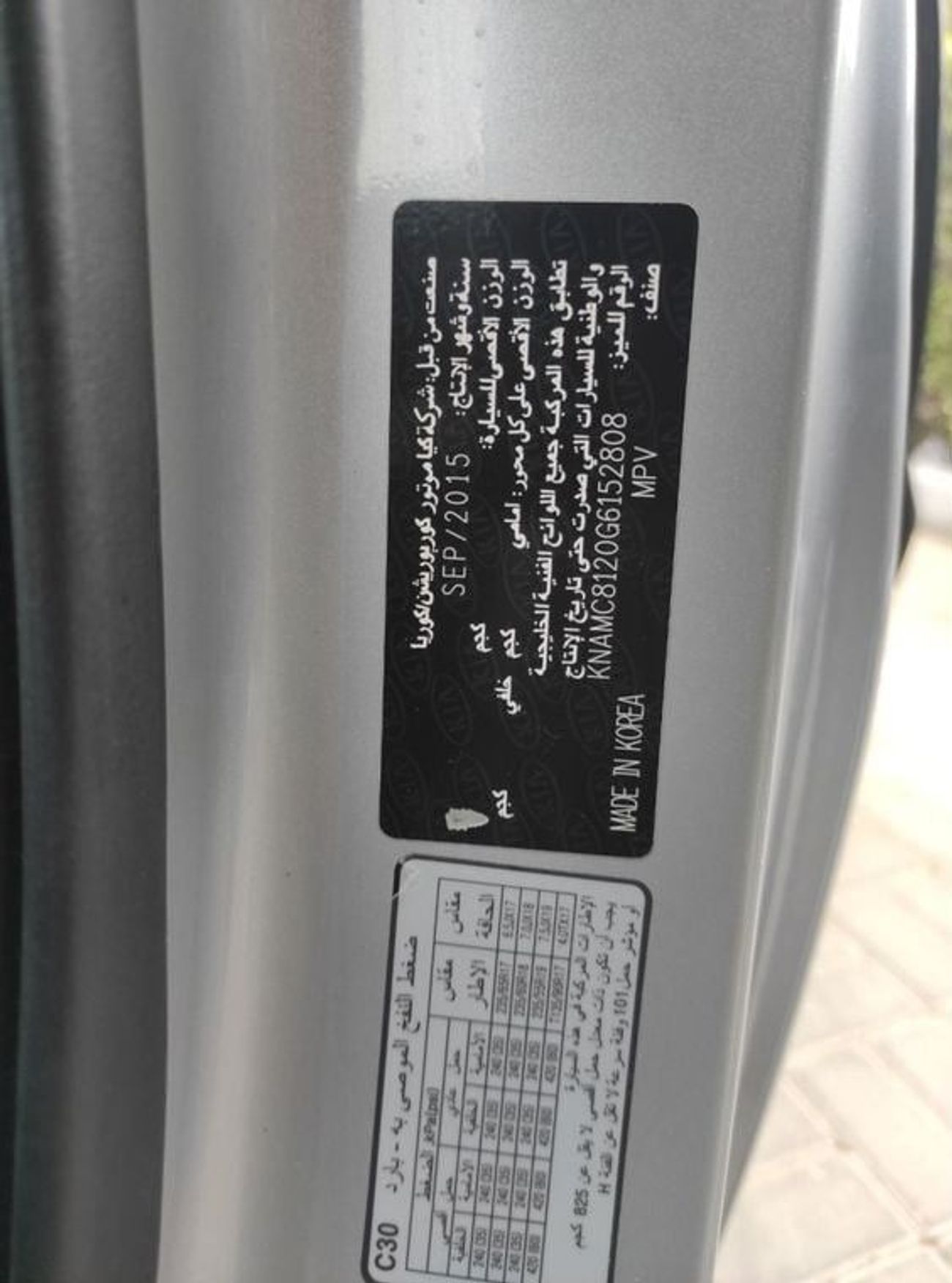 Kia Carnival SXL 3.3L