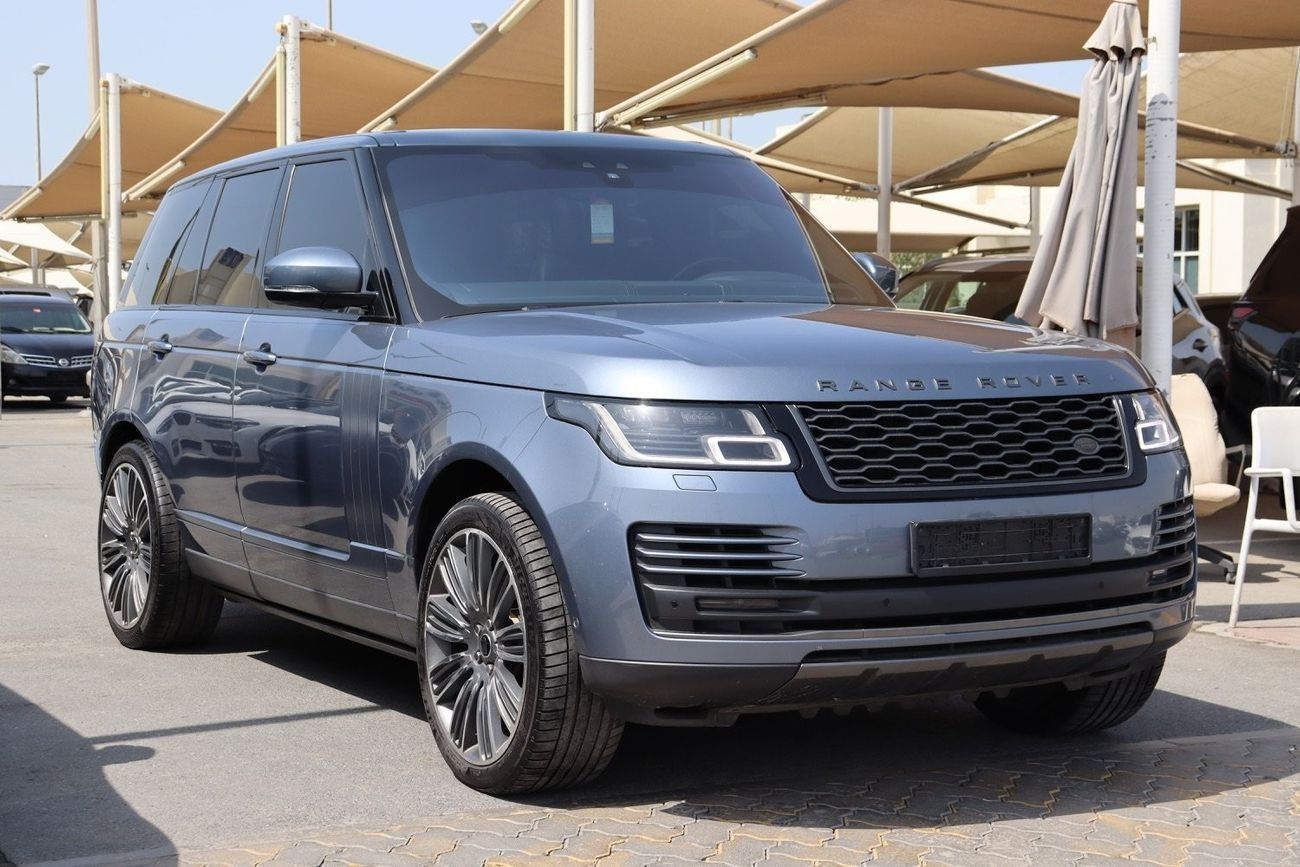 لاند روفر رينج روفر HSE 3.0L (380 HP) Range Rover SE V6 / 2018 / GCC / Original Paint / Full Service History