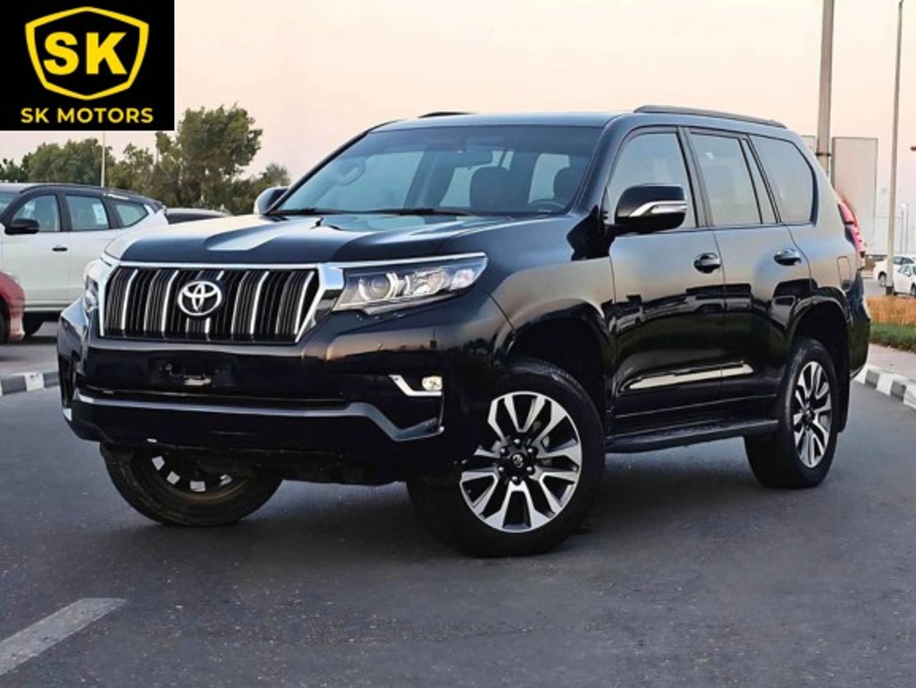 Toyota Prado VXR V4/ TOP OPT/ DOWN TYRE/ SUNROOF/ LEATHER/ SEATS/ DVD/ LOT# 37504