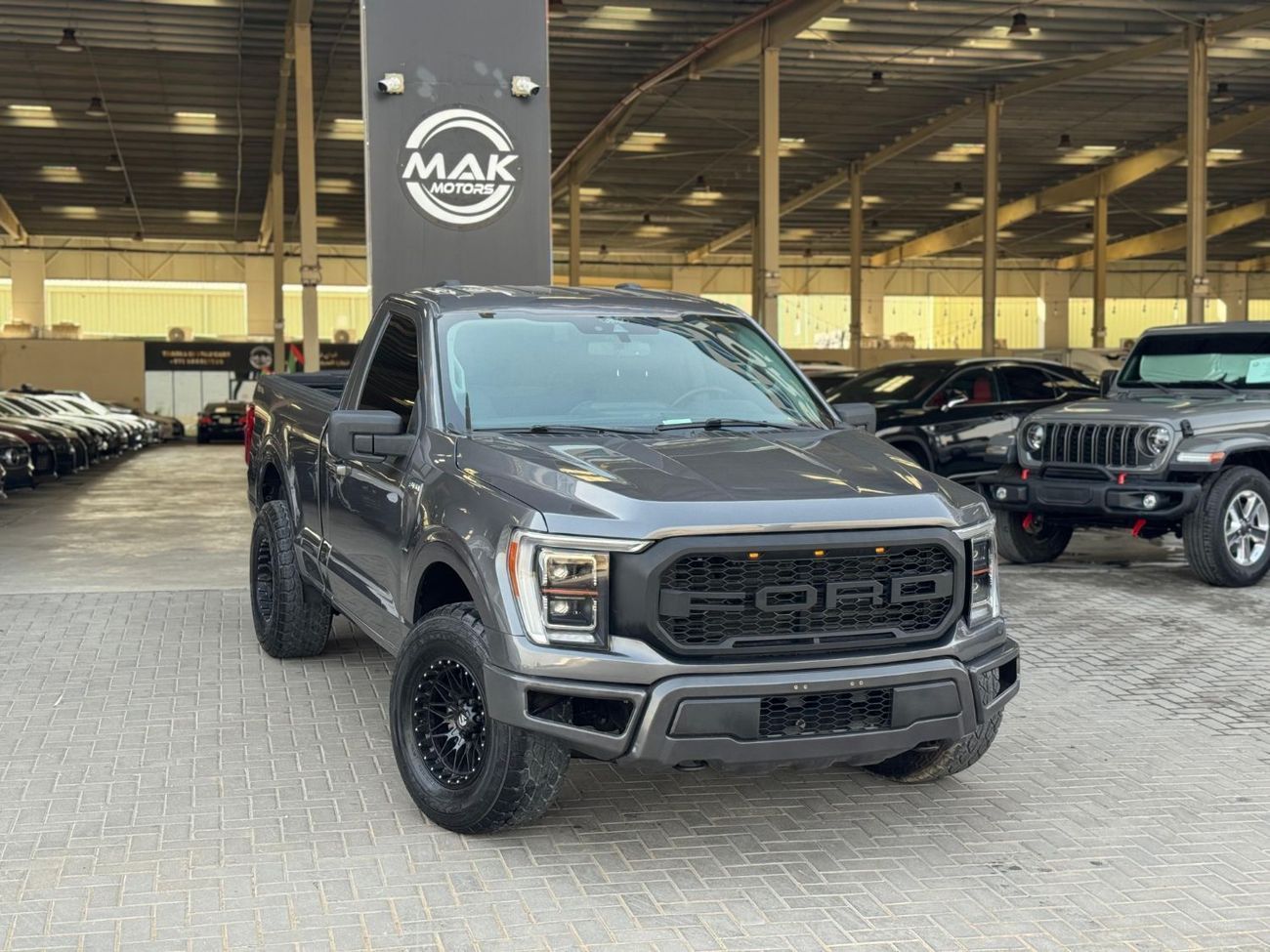 Ford F 150 XLT / 5.0 V8 4X4 / GCC / AGENCY WARRANTY AND SERVICE TILL 2027/ REMOTE START / RAPTOR FACELIFT