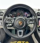 Porsche 718 Cayman 2022 Porsche 718 Cayman GTS, Aug/2027 Porsche Warranty, Porsche Full Service History, GCC