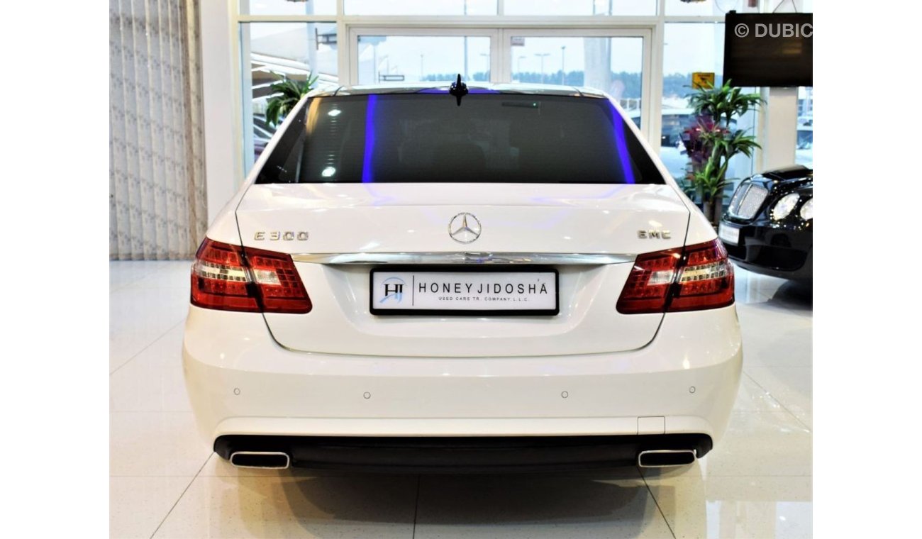 مرسيدس بنز E300 MERCEDES E300 2013 Model!! in White Color! GCC