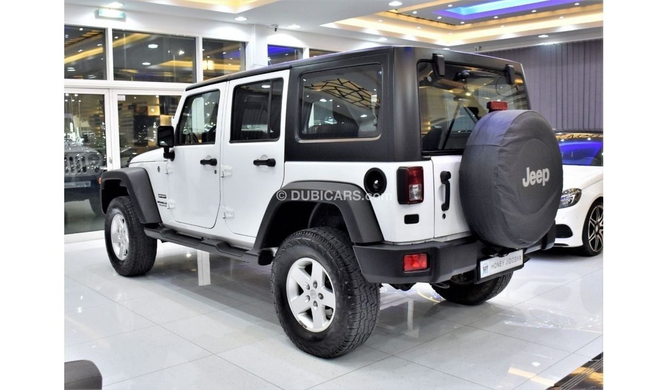 Jeep Wrangler EXCELLENT DEAL for our Jeep Wrangler Unlimited Sport ( 2016 Model ) in White Color GCC Specs