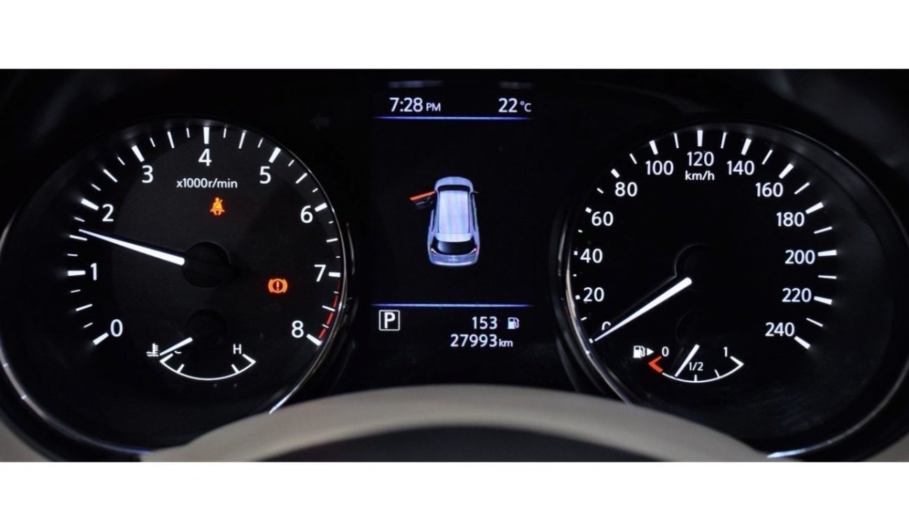 Nissan XTrail EXCELLENT DEAL for our Nissan XTrail 2.5 ( 2019 Model! ) in White Color! GCC Specs