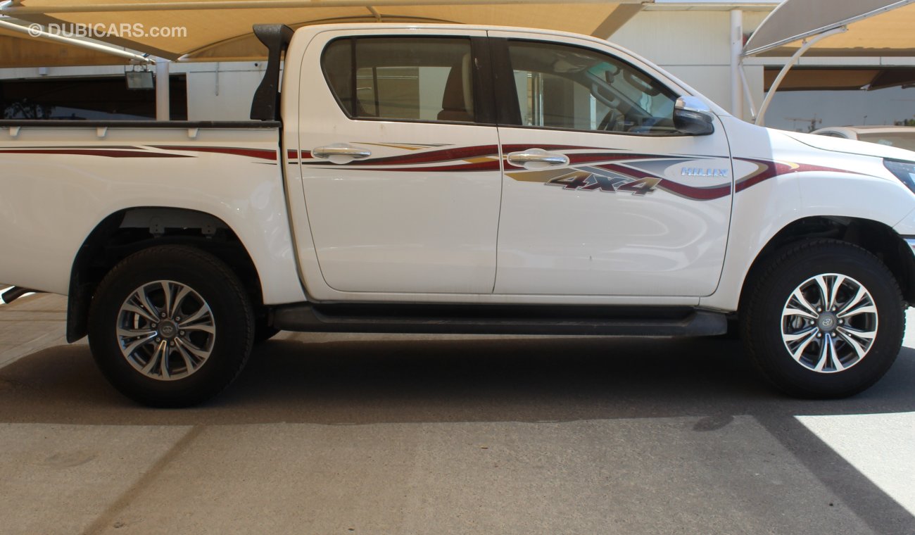 Toyota Hilux 2.4L DC 4X4 MT ,with steel bumber, full option 2019