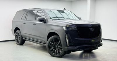 Cadillac Escalade SPORT PLATINUM 2024 Cadillac Escalade Black Edition, 2028 Cadillac Warranty, Pilot Seats, GCC