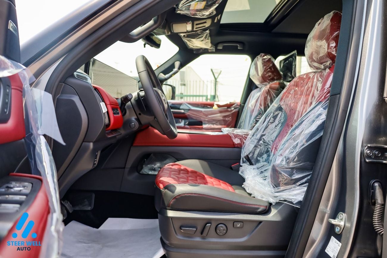Nissan Patrol LE PLATINUM CITY 2026 | GCC | 3.5L V6 | AWD | 9AT | Red Interior | Height Control | Export only