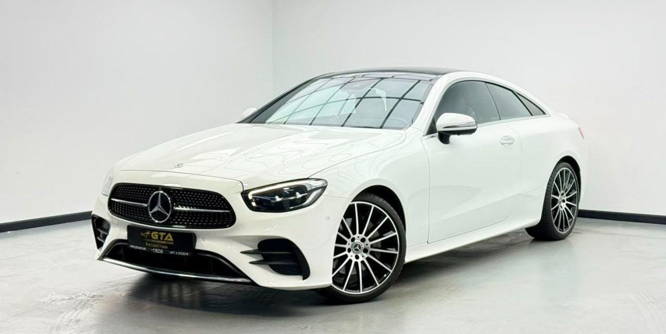 Mercedes Benz E200 PREMIUM 2023 Mercedes Benz E200 Coupe, 2028 MB Warranty + Service Pack, Full MB Service History, Low