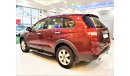 شيفروليه كابتيفا ONLY 101000 KM! Amazing Chevrolet Captiva 2009 Model!! in Maroon Color! GCC Specs