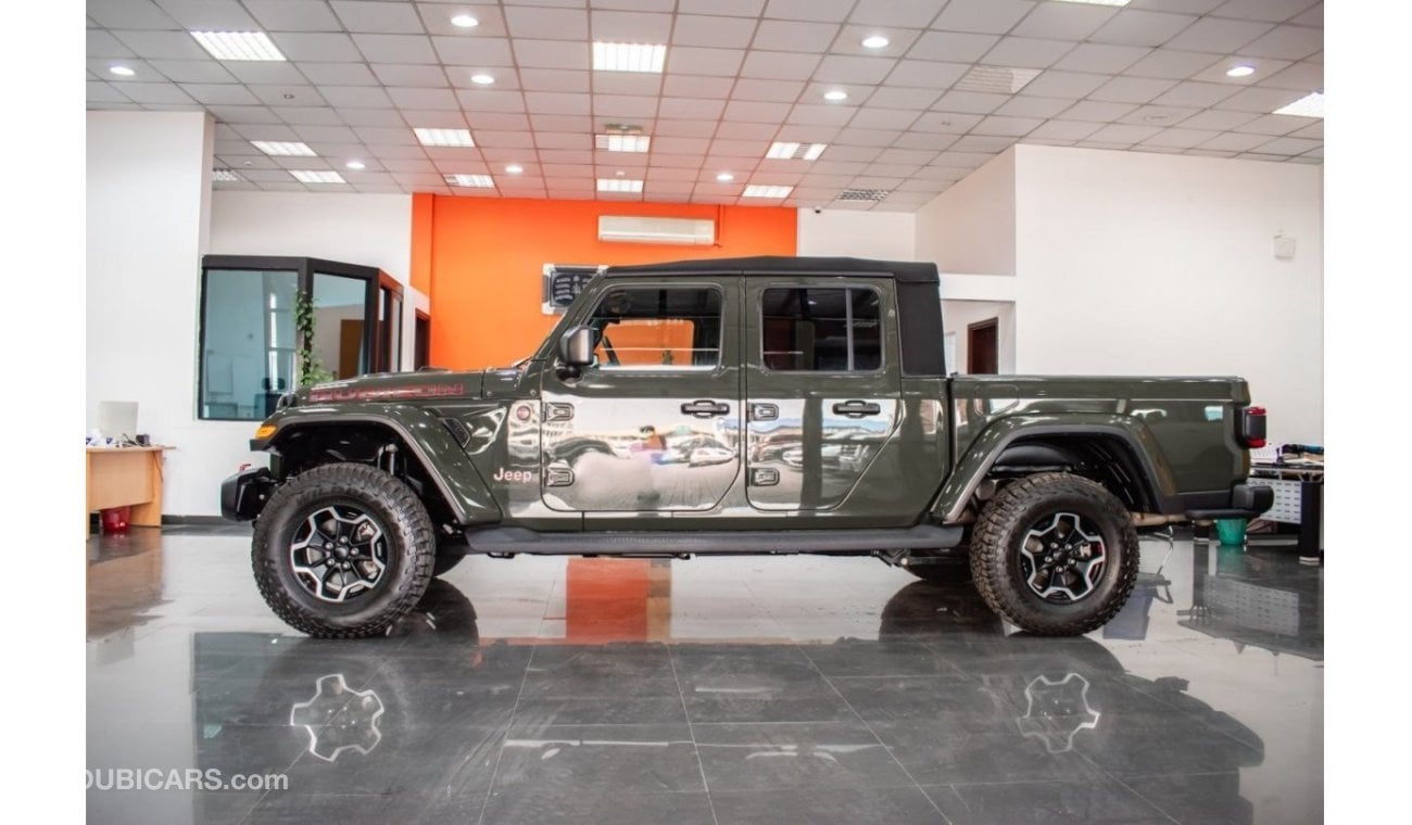 جيب جلادياتور JEEP WRANGLER RUBICON GLADIATOR  2023 engine 3.6L V6 PICK UP  4X4 (Clean title ) Full option