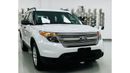 Ford Explorer XLT 4WD .. Original Paint .. Perfect Condition .. GCC .. V6