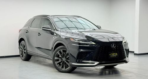 Lexus RX350 2024 Lexus RX 350 F Sport Platinum, 2028 Lexus Warranty + Service Pack, Low Km, Fully Loaded, GCC
