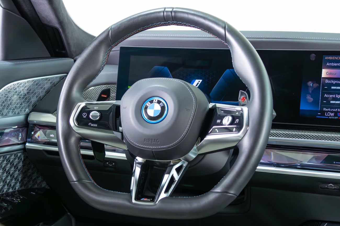 BMW M760e Frozen Black Matt-Special Order-High Specifications-M Sports Package-Rear Executive Lounge