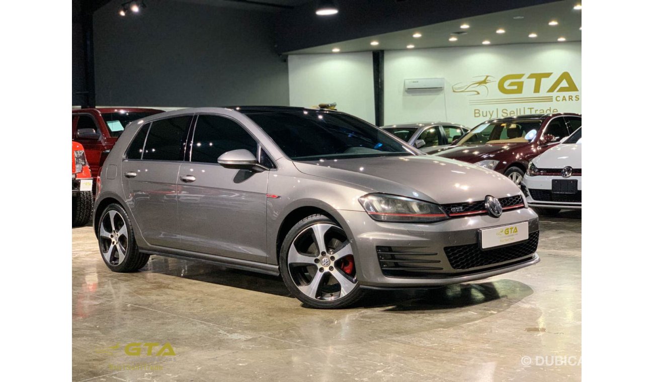 فولكس واجن جولف 2015 Volkswagen GTI, Warranty, Full History, GCC, Low Kms