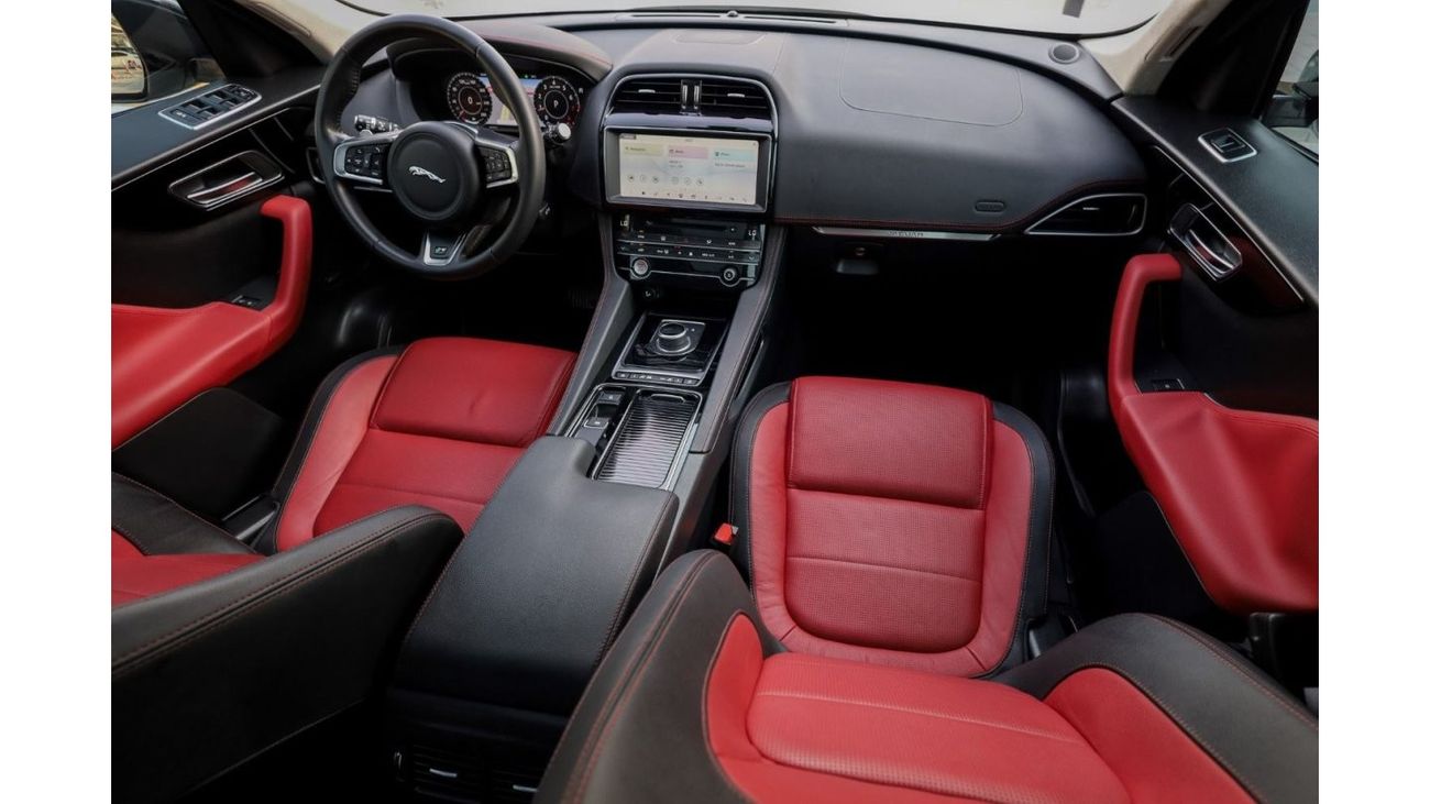 Jaguar F Pace Jaguar F-Pace R-Sport 2019 GCC under Agency Warranty and Service Contract with Flexible Down-Payment