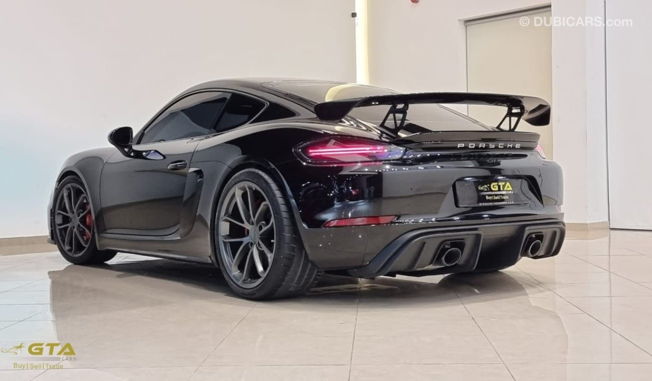 بورش كايمان جي تي ٤ 2020 Porsche GT4 Black Edition, Porsche warranty till 12/2022 Full-Service History, GCC