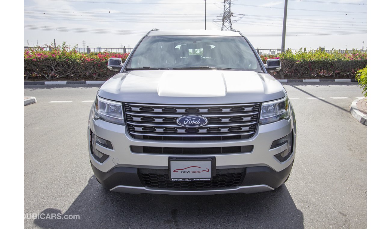 Ford Explorer FORD EXPLORER -2016 - GCC - ZERO DOWN PAYMENT - 1355 AED/MONTHLY - 5 YEAR AL TAYER WARRANTY