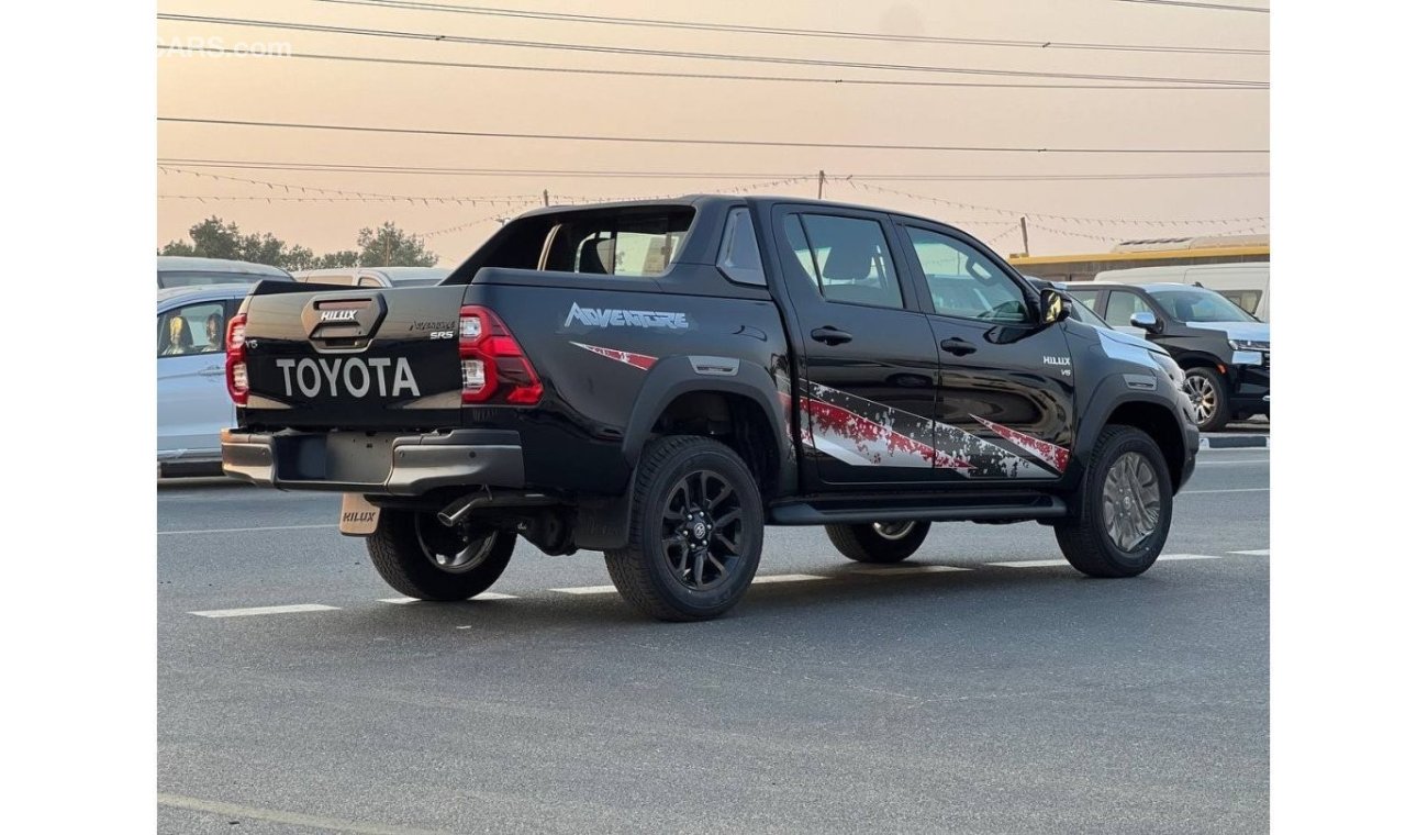 Toyota Hilux Brand New Hilux Adventure HLX40-ADVV 4.0L | A/T | 2022 Black / Black | For Export only