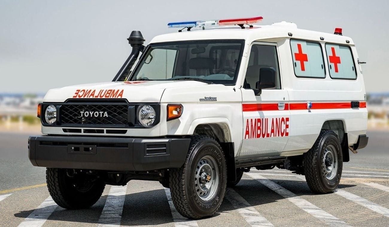 تويوتا لاند كروزر 70 Toyota land cruiser hard top lc78 ambulance 4.2L diesel MY2024