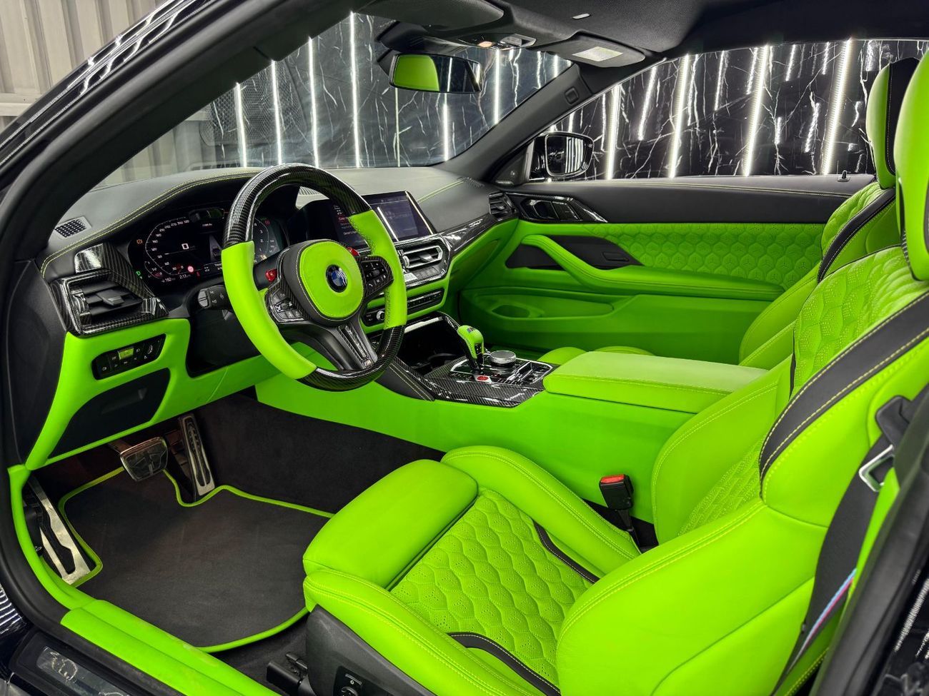 BMW M4 Competition 3.0L 2022 BMW M4 xDrive Cabriolet, Warranty, Full BMW Service History, Fully Loaded, GCC