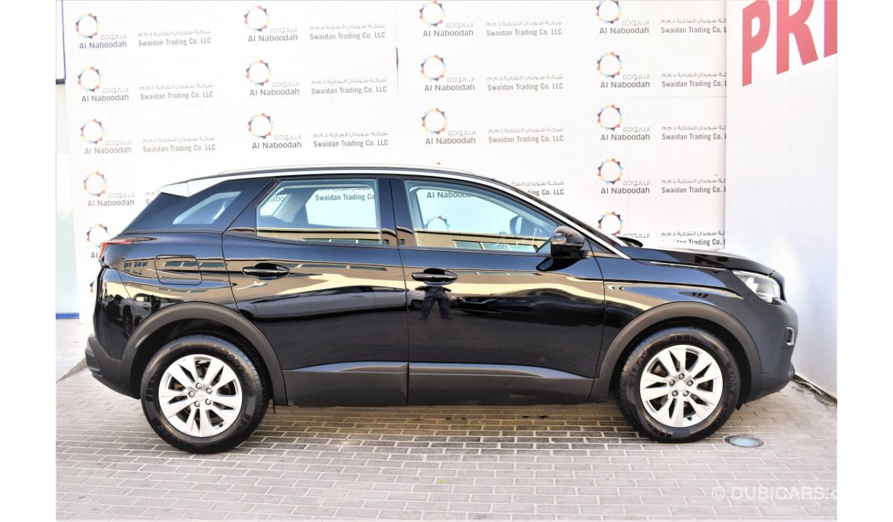 Peugeot 3008 AED 1468 PM | 1.6L ACTIVE GCC WARRANTY