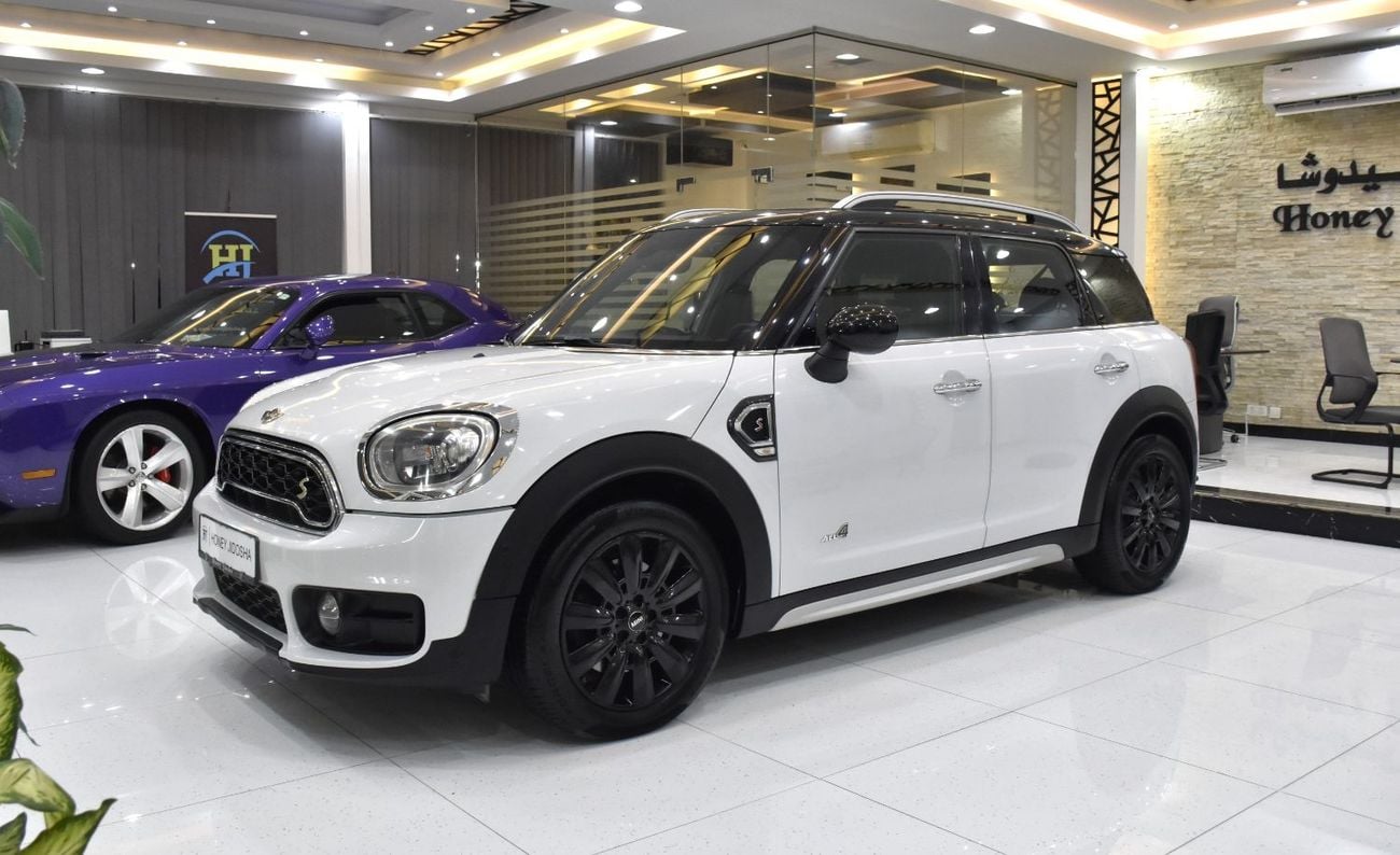 Mini Cooper S Countryman ALL4 EXCELLENT DEAL for our Mini Countryman Cooper S All4 ( 2018 Model ) in White Color GCC Specs