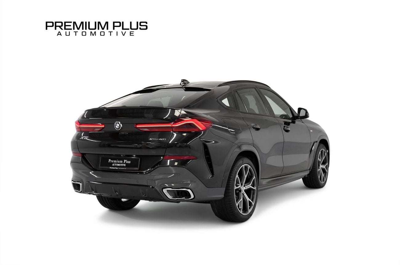 BMW X6 40i M Sport 3.0L 2022 BMW X6, Jan 2027 BMW Warranty, Full BMW Service History, Full Options, GCC