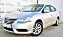 Nissan Sentra 1.6L SV 2017 GCC SPECS DEALER WARRANTY