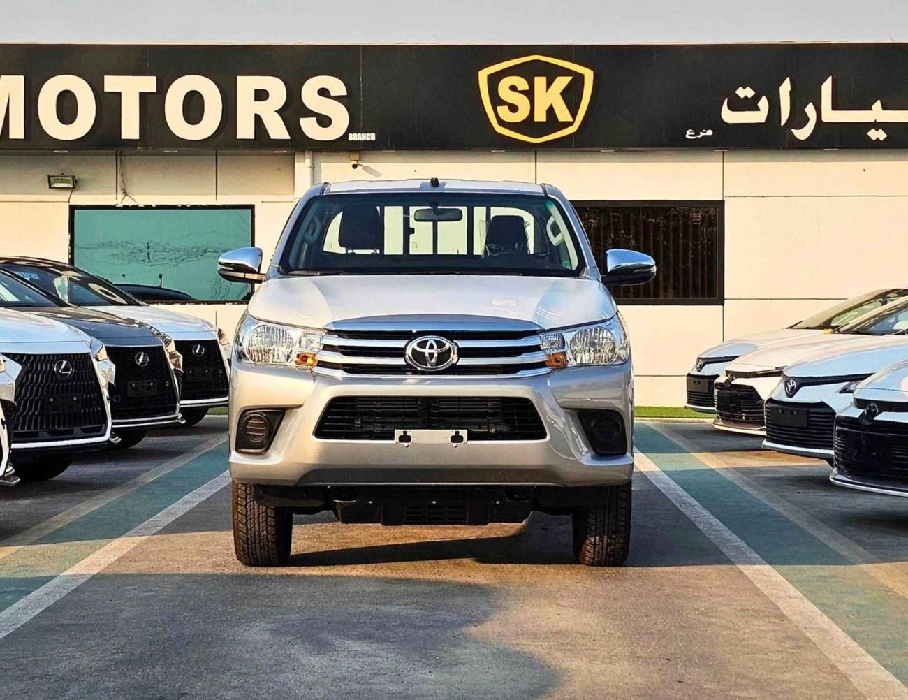 تويوتا هيلوكس NARROW BODY DOUBLE CABIN/ CDP, DECK GUARD FRAME / DIESEL MT 2.4L V4 4WD (CODE#HMD)