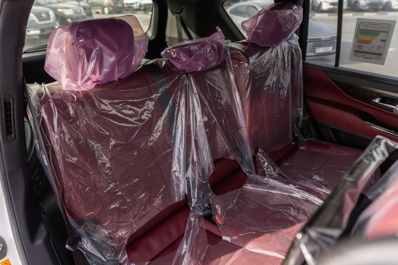 Lexus LX 700h 2025 LEXUS LX700h 3.5L TURBOSPORT HYBRID WHITE / MAROON