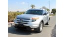 Ford Explorer XLT 2013/ XLT/4X4/ MID OPTION/ GCC/ 100% FREE OF ACCIDENT