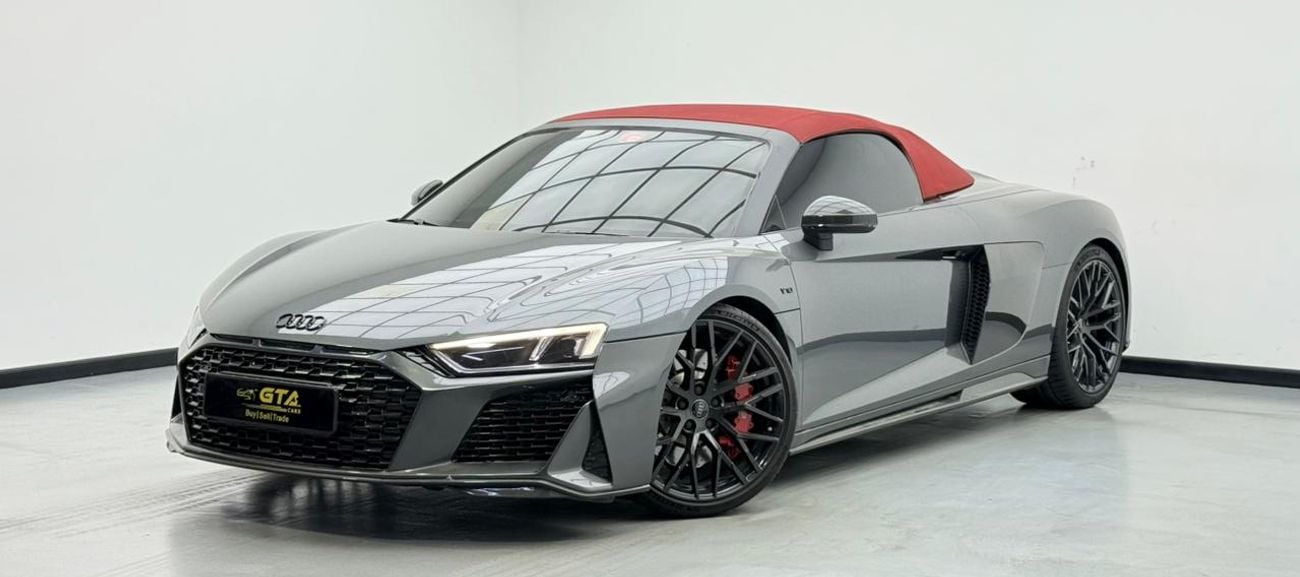 Audi R8 Spyder STD 2017 Audi R8 Spyder V10 + Package, Full Audi Service History, Full PPF, GCC