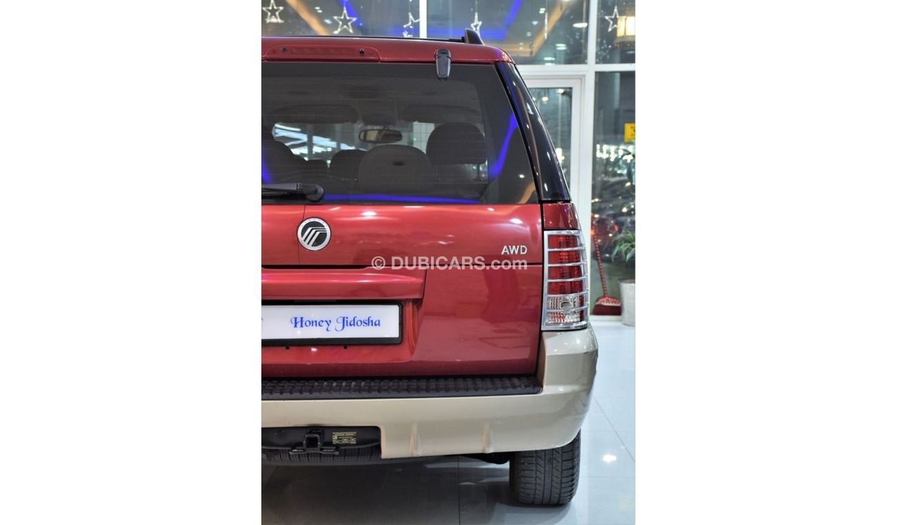 Mercury Mountaineer EXCELLENT DEAL for our Mercury Mountaineer AWD ( 2004 Model! ) in Red Color! GCC Specs