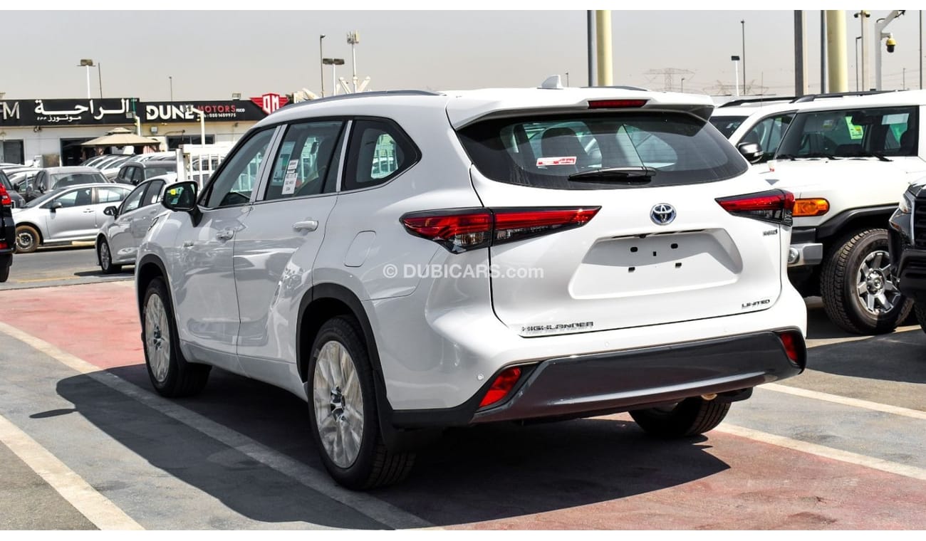 Toyota Highlander TOYOTA_HIGHLANDER_LIMITED_2.5L_HYBRID_2023_GCC_JBL_WHITE_BLACK