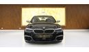 BMW 550i M AERODYNAMICS PACKAGE -GCC, UNDER WARRANTY AND CONTRACT SERVICE