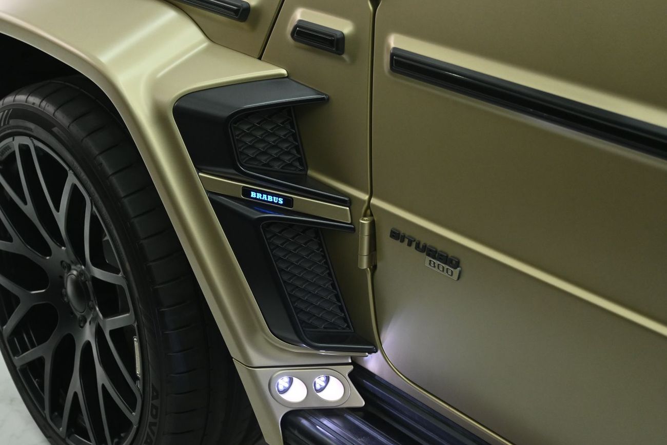 برابوس 800 - مرسيدس-AMG G 63 Mercedes Original Brabus G800 4.0-litre V8 Bi-Turbo, Model 2024