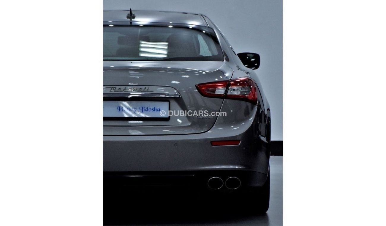 مازيراتي جيبلي EXCELLENT DEAL for our Maserati Ghibli ( 2014 Model ) in Grey Color GCC Specs