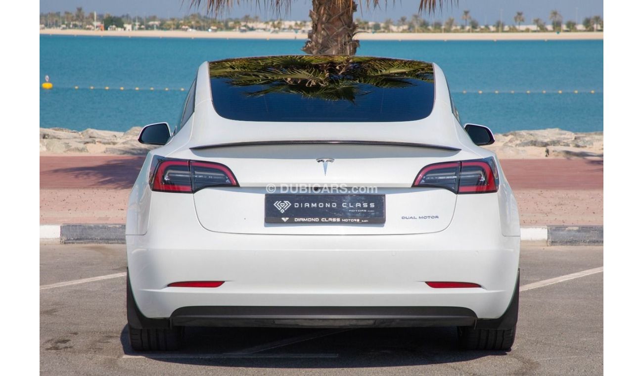 Tesla Model 3 TESLA Model 3 Long Range Auto Pilot  White Interior  GCC 2023 Auto pilot Under Warranty
