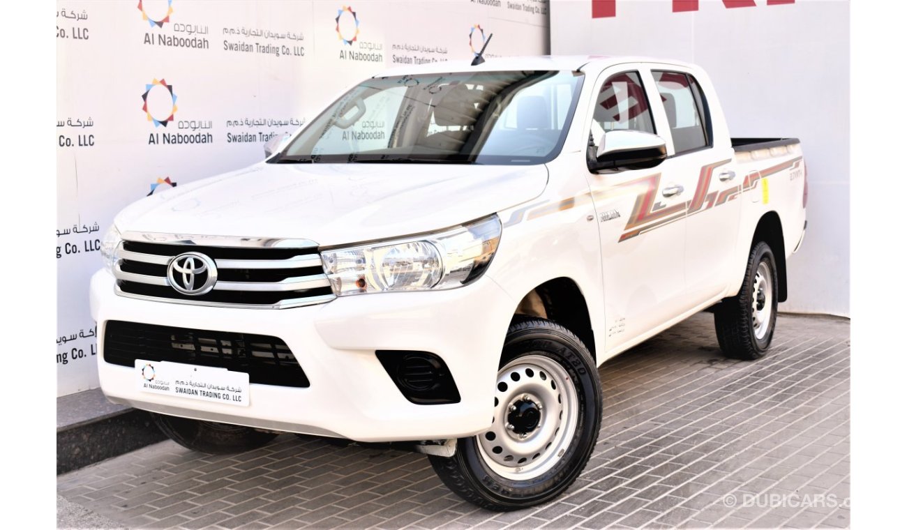 Toyota Hilux AED 1762 PM | 2.7L 4WD GCC WARRANTY