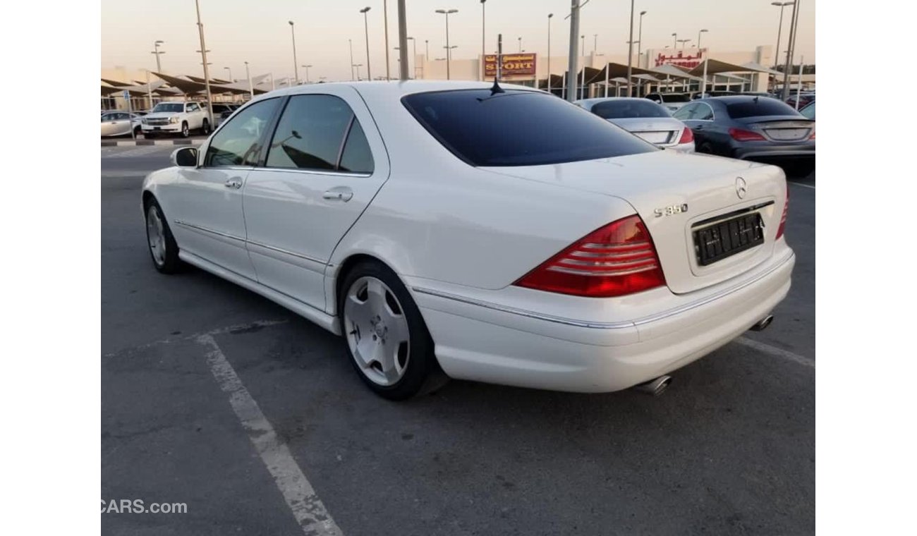 مرسيدس بنز S 350 موديل 2005 خليجي فل مواصفات فتحه سقف وطاولات لارج