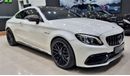 Mercedes-Benz C 63 Coupe MERCEDES C63S GCC 2019 FULL SERVICE HISTORY FROM GARGASH UNDER WARRANTY TILL 2024 FOR 349K AED