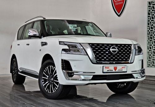 Nissan Patrol 5.6L-8CYL-Platinum VVEL DIG-Full Option-Excellent Condition GCC Specs-3 Years Warranty