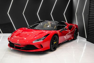 Ferrari F8 Spider 3.9T V8 Passenger Display, Service Package Till 2028, GCC Spec!!
