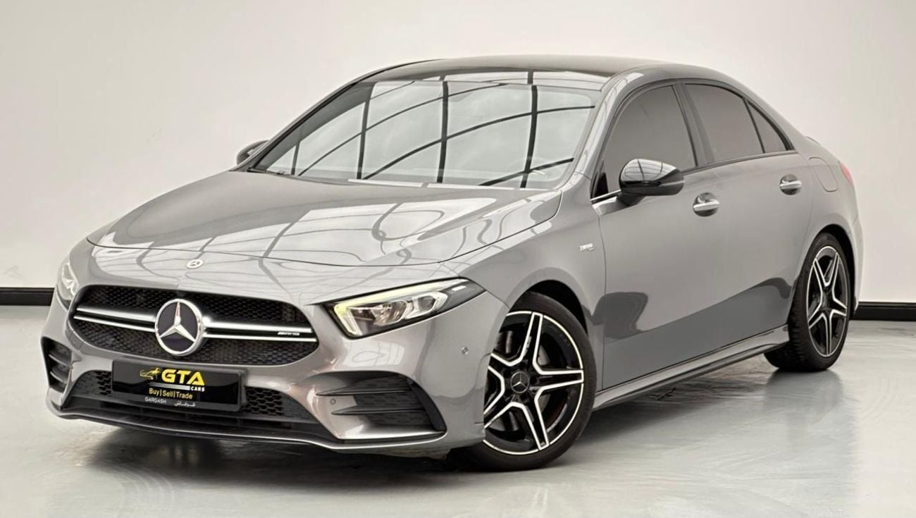 Mercedes Benz A35 AMG 2021 Mercedes-Benz A35 AMG, 1 Year Warranty Unlimited Km, Mercedes Full Service History, GCC