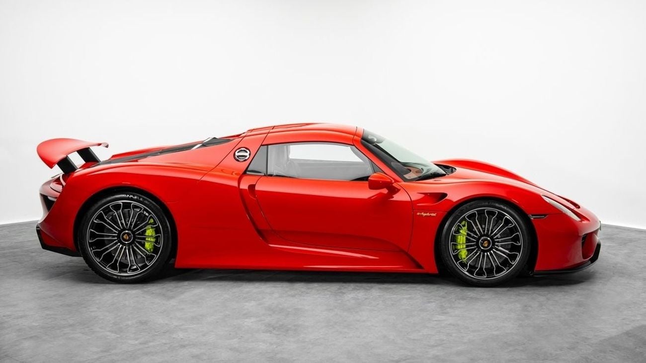 Porsche 918 Spyder - 2015 - Euro Specs